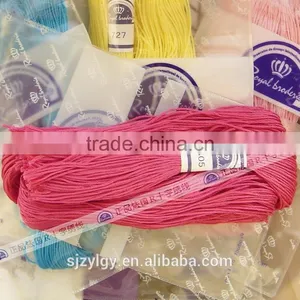 Royalbroider Brand Thread 100% Cotton Cross Stitch Thread With DMC 447 Colors Threads thumbnail-3