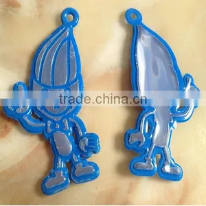 Pvc Car Promotion Reflective Keychain Manufacture for Kids thumbnail-6