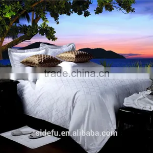 Luxury 100% Cotton Jacquard King Size Bedding Duvet Cover Set thumbnail-1