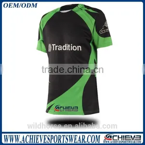 Unisex Gender Rugby Football Wear Sportswear Type Custom Rugby Jerseys thumbnail-4