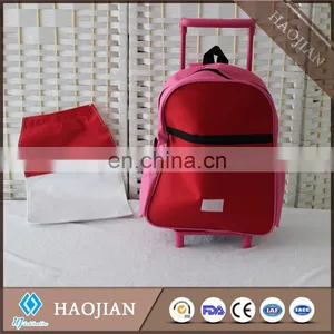 Sublimation Trolley Bag School Trolley Bag Blank Sublimation Wheeled Bags for Children thumbnail-4