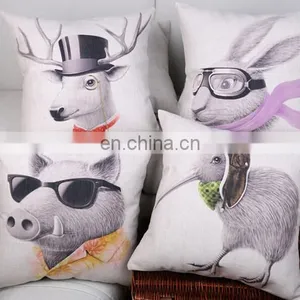 Wholesale Fashion Cheap Sofa Chair Cat Seat Home Decorative Throw Plain Cushion Cover thumbnail-4