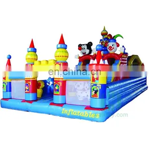 HI Good Quality Inflatable Commercial Fun City/outdoor Rent Amusement Park/children Inflatable Play Zone thumbnail-5