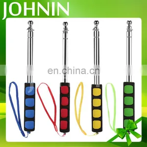 Wholesale Extendable 2M Stainless Durable Handheld Portable Tour Guide Flag Pole thumbnail-1
