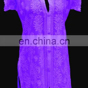 100% COTTON TUNIC/BLOUSE 2017 Latest thumbnail-1