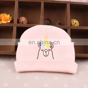 New Cotton Tire Cap Cute Fashion Printed Bear Baby Cap thumbnail-3