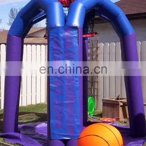 Kids Throw the Hoop Game Inflatable Monster Basketball thumbnail-2