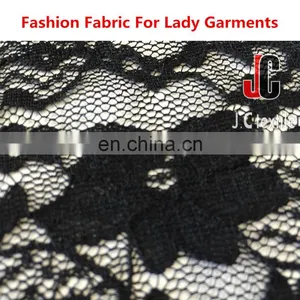 Thin Silk Slip Lace Trim Dentelle Lace Fabric Elastic Dyeing Fashion Lace Fabric thumbnail-4