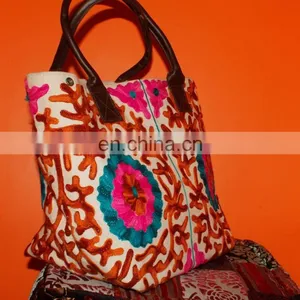 Fashion Women Bag Indian Style Handbag Beauty Women Purse Cotton Wholesale Clutch thumbnail-2