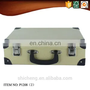 Kraft Paper Cardboard Suitcase Portable Box With Handle for Children thumbnail-2