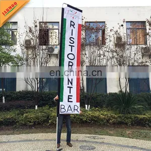 2014 Custom Outdoor Sublimation Advertising Flags thumbnail-1