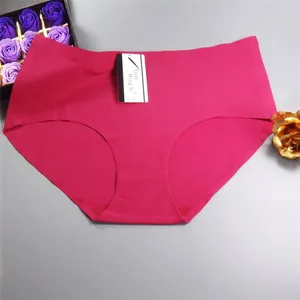 Yun Meng Ni Sexy Underwear 2XL 3XL 4XL Big Size Ladies Briefs Ice Seamless Women's Panties thumbnail-4