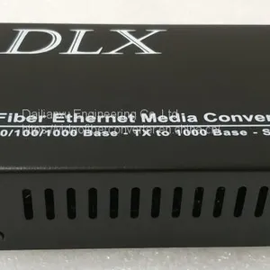 HD IP Camera to Fiber Converter Gigabit Ethernet Fiber Optic Transmitter and Receiver Single Port Fiber Media Converter thumbnail-2