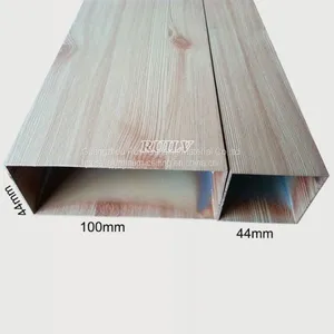50*100mm Aluminum Square Tube for Wall Decoration thumbnail-4