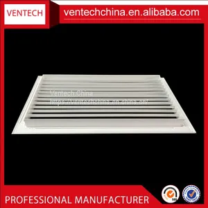 Aluminum Return Air Grille Air Louver Ceiling Diffuser Vent Factory thumbnail-1