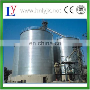 100t,200t,500t,1000t,5000t Grain Storage Silos With Flat Bottom Equipped With Sweep Auger thumbnail-1