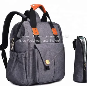 Best Diaper Messenger Baby Mummy Bag With Changing Pad thumbnail-3