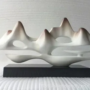 Outdoor Metal Large Modern Stainless Steel Abstract Art Sculpture Customized thumbnail-2