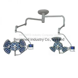 Ceiling Mounted Hospital LED Surgical Lamp Double Dome V4+5 thumbnail-1