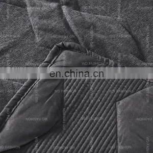 100% Polyester Quilted Bedspread Handmade Cotton Patchwork Bedding Sets Luxury thumbnail-4