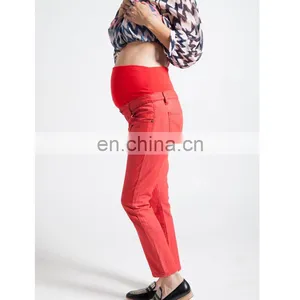DiZNEW Wholesale Stretch Comfortable Maternity Jeans Pants for Women thumbnail-1