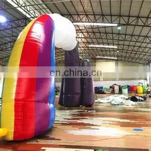 Rainbow Inflatable Irregularity Air Arch ,Inflatable Event Archway For Party ,Advertising thumbnail-4