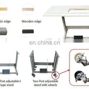 HM 600D-35PUT-WP HIGH-SPEED DIRECT DRIVE LEFT-SIDE CUTTER PNEUMATIC CRLINDER-BED INTERLOCK SEWING MACHINE WITH AUTO-THREAD WIPER thumbnail-3