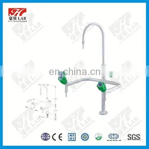 Lab Clean Equipment Plastic Faucet With Double Outlet thumbnail-2