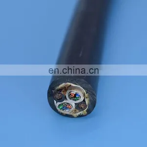 Underwater Power Cable With 4 Twisted Pair Cat5 Ethernet Wire Underwater Camera Cable thumbnail-2