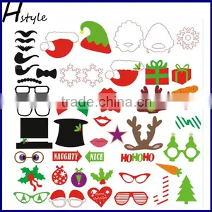 Christmas Photo Booth Paper Props on Sticks Wedding Birthday Party Fun PFB0027 thumbnail-2