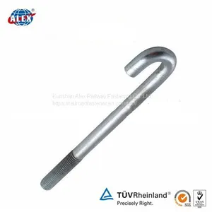 J-hook and L-hook Anchor Bolts Inserted Into the Concrete or Masonry Structure thumbnail-2