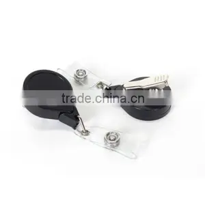 Twist Retractable Badge Holder ID Card Holder Reel With SWIVEL-BACK Alligator Clip thumbnail-1