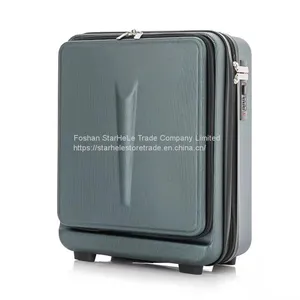 Front Open Cover 16 Inch Suitcase Portable Business Suitcase thumbnail-3