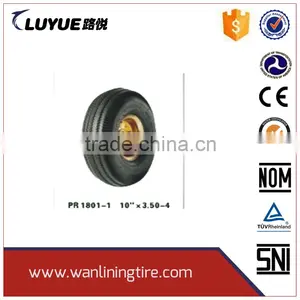 4 Inch 4.00-8 Pneumatic Wheel With Wheelbarrow Wheel Manufacturer thumbnail-1