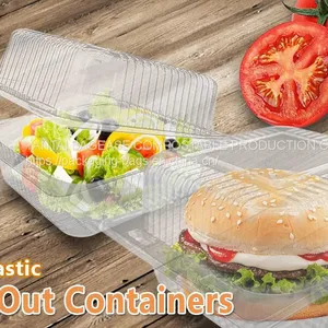 Biodegradable Corn Starch Food Container,Airline New Nature 900ml Biodegradable Corn Starch Food Container With Lid Pack thumbnail-1
