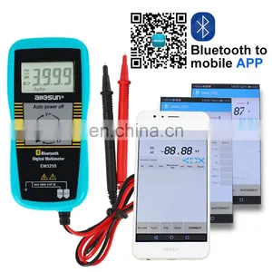 Allsun EM3255 Digital Multimeter With Use With Mobile App CAT III 600V Max. Reading 3999 Auto Power Off thumbnail-2