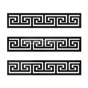 Window Acrylic 3d Three-dimensional Wall Sticker Master Bedroom Waist Line Wall Line Chinese Toilet Corner Kitchen Self-adhesive Hotel thumbnail-2