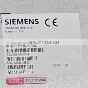 Siemens SINUMERIK 808D MCP 6FC5 303-0AF35-0CA0 Keyboard Switch Siemens Sinumerik Turning PPU thumbnail-2