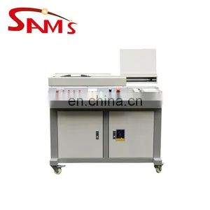 New Peoduct SPB-55HA3 Double-Rail Hot Melt Glue Book Binder Binding Machine For A3 Paper thumbnail-1