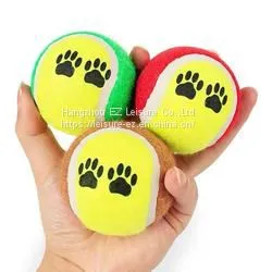 Promotional and Cheap Puppy Tennis Ball for Dog thumbnail-1