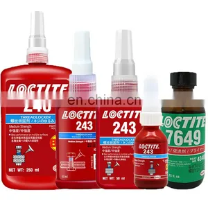 Loctiter 243Anaerobic Glue Threadlocker Medium Strength Blue 50ml 250ml 10ml Screw Glue Anti-loose Waterproof Seal Leak Proof thumbnail-1
