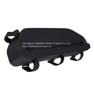Bike Cycling Bag Waterproof Bicycle Triangle Bean Bags Foldable Front Tube Bicycle Frame Bag thumbnail-2