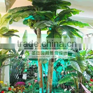 2014 Plant Tree Type Large Leaf Plastic Material Artificial Plants Artificial Banana Plants thumbnail-1