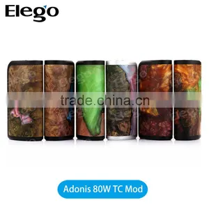 Collection Value! Rare Stabilized Wood Arctic Dolphin Adonis 80W TC Mod thumbnail-2