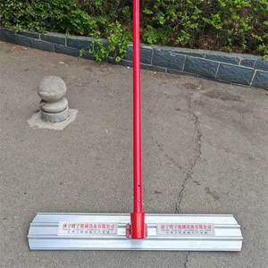Buy Aluminum-magnesium Alloy Large Trowel for Concrete Wet Pavement Aluminum-magnesium Alloy Large Trowel 1.2m*20cm Wide Quotation Leveling Ruler thumbnail-2