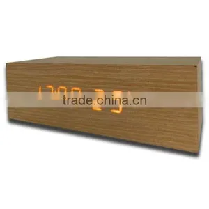 High Quality LED Multi Function Wooden Digital Clock thumbnail-1