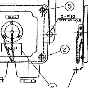 FURUNO RBD-21H RECEPTACLE BOX thumbnail-1