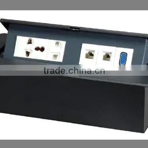 Multi-Function Desktop Pop up Outlet for Hotel Furniture Socket thumbnail-2