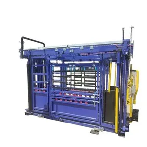 2025 New Tube Cattle Crush Cattle Squeeze Chute Corral Fence Pan thumbnail-6