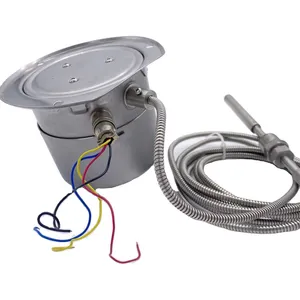 Industrial Capillary Oil Level Temperature Gauge Thermometer Pressure Temperature Measurement Stainless Steel thumbnail-3